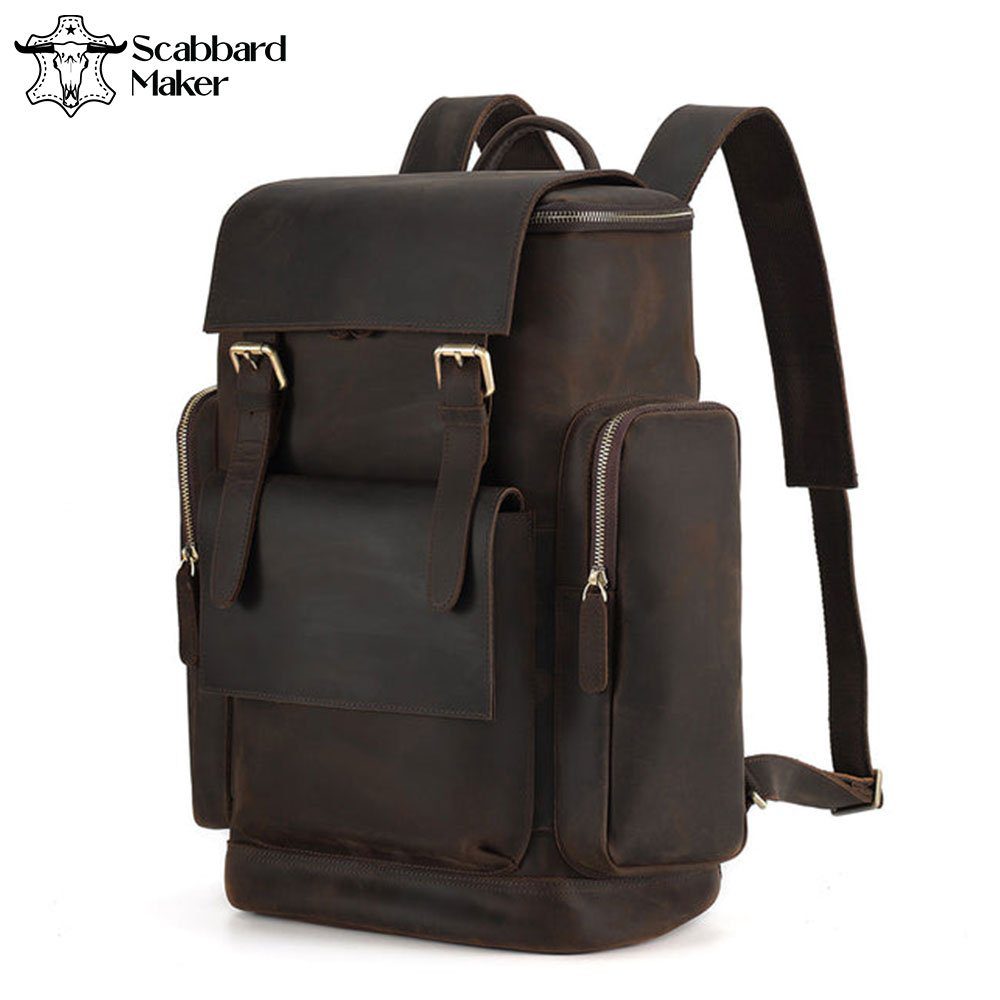 The Coordinator Genuine Leather Backpack.