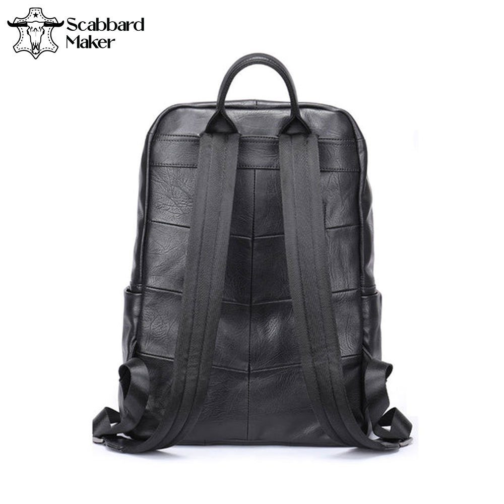 The Casual Genuine Leather Backpack.