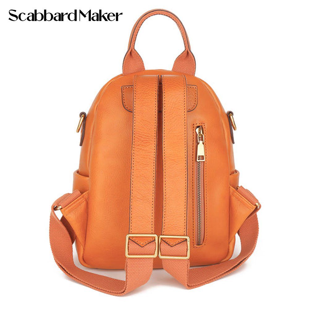 The Mini Genuine Leather Backpack.