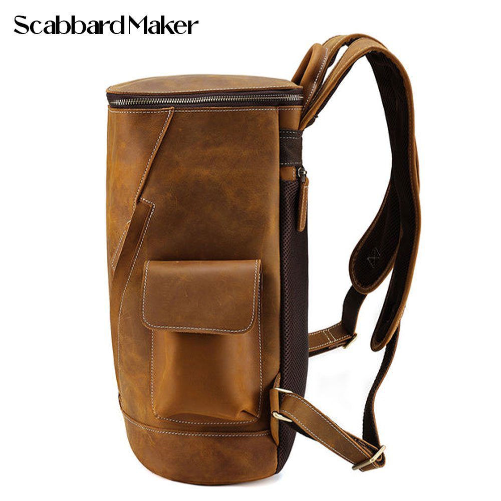 The Top Genuine Leather Backpack.