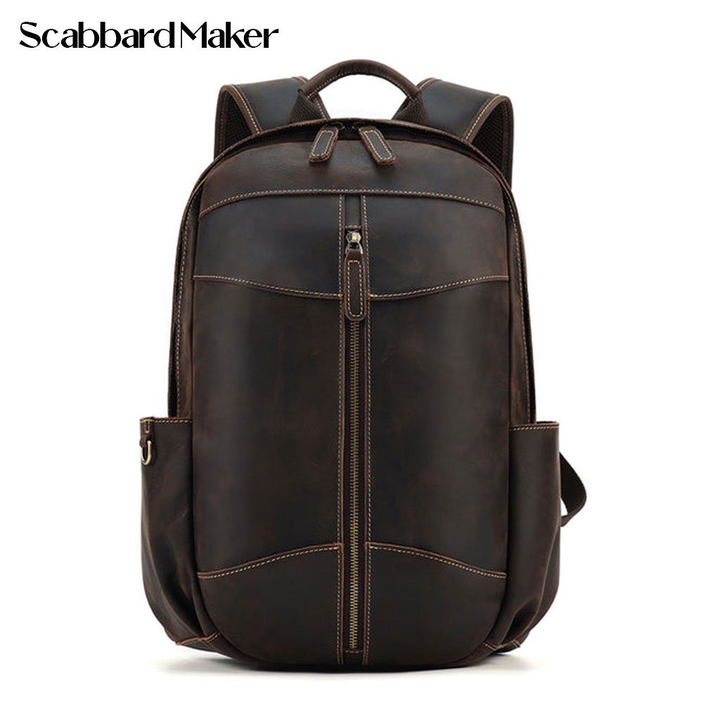 The Sector Genuine Leather Backpack.