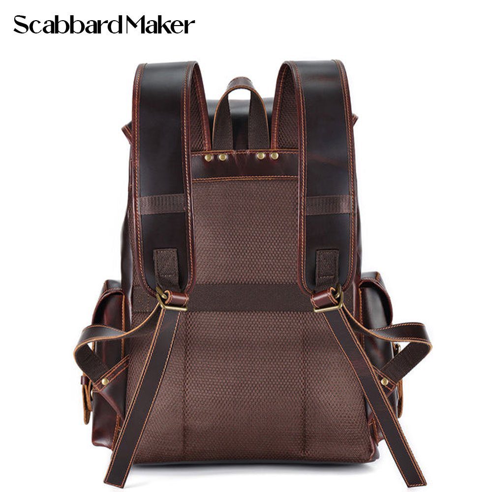 The Wax Genuine Leather Backpack