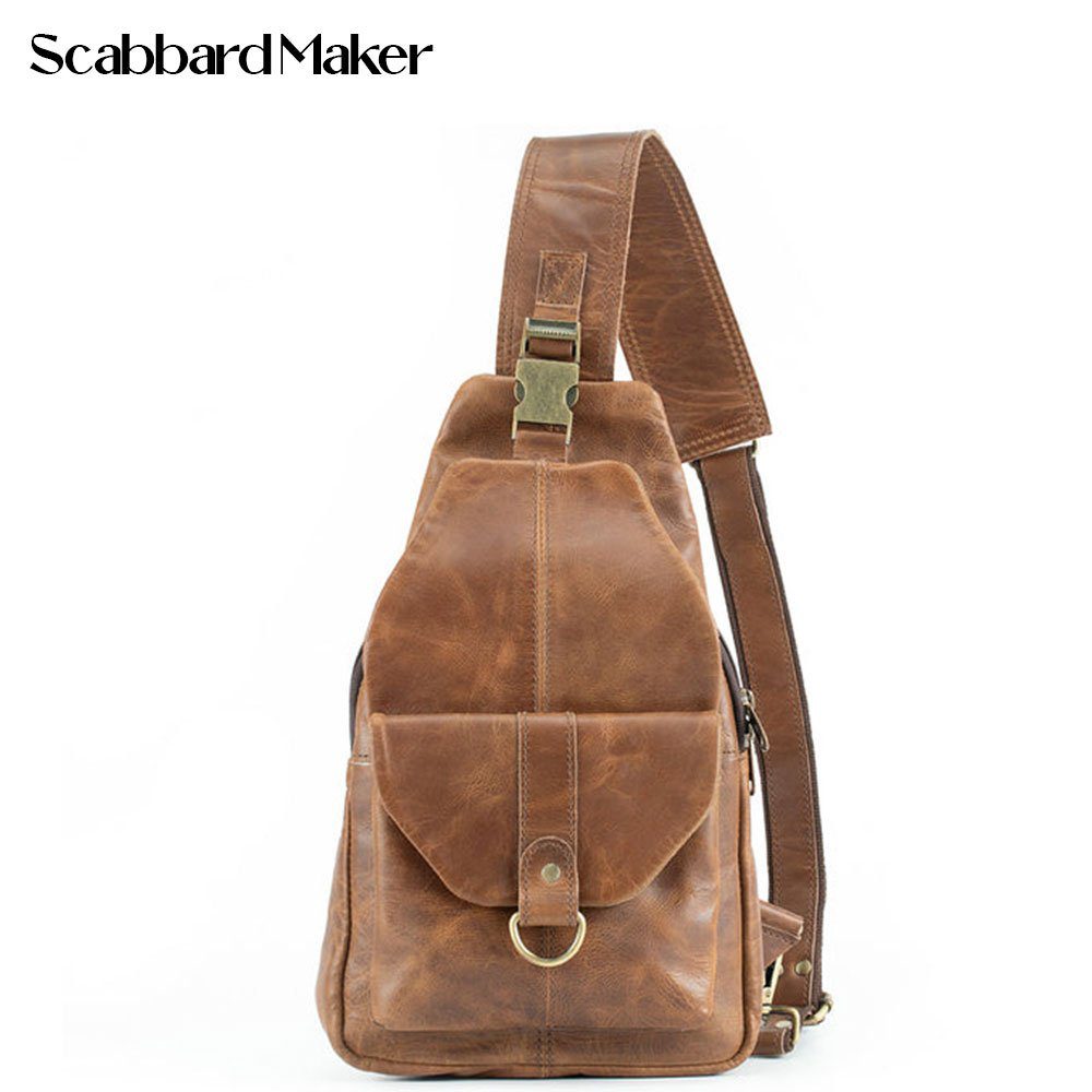 The Cross Genuine Leather Sling Bag