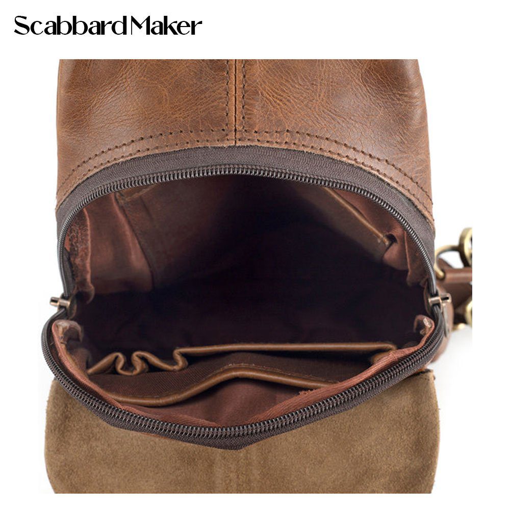 The Cross Genuine Leather Sling Bag