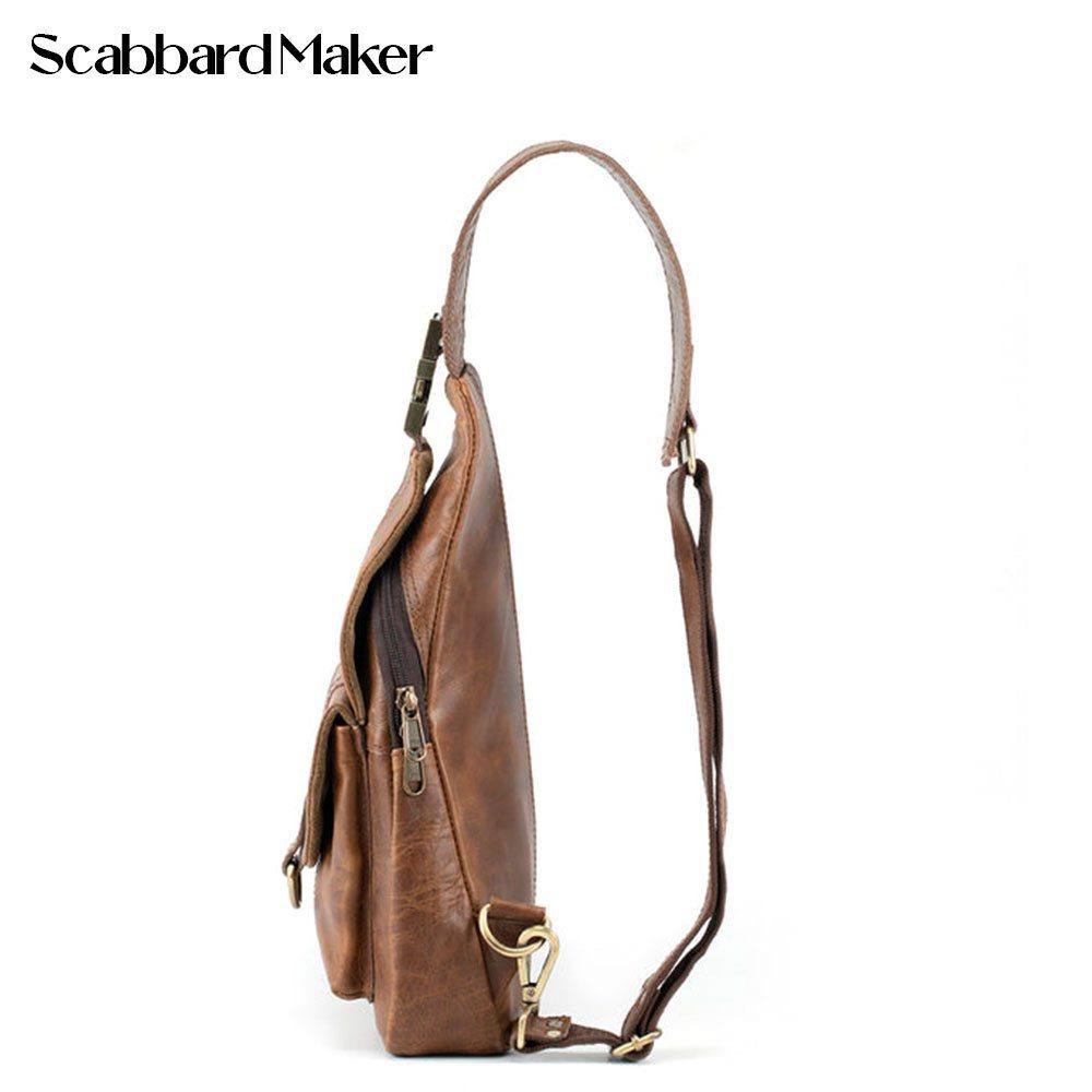 The Cross Genuine Leather Sling Bag