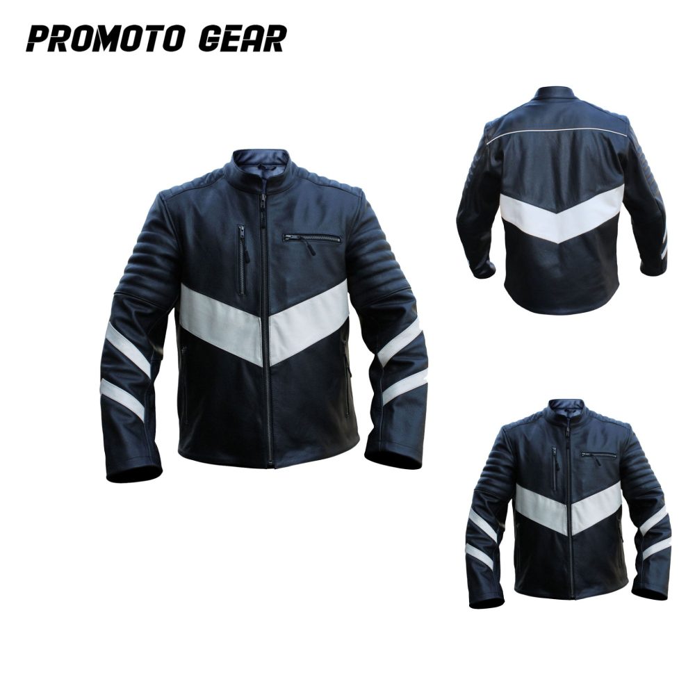 Semi Motor Jacket Genuine Leather By Promoto Gear