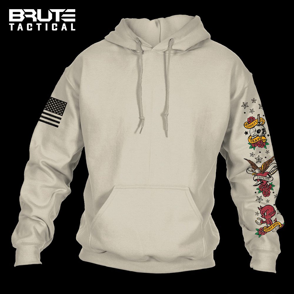 Express Patriotism in Style with the Men's Freedom Hoodie