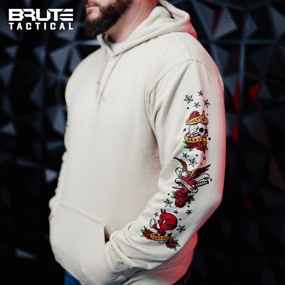 Express Patriotism in Style with the Men's Freedom Ink Hoodie