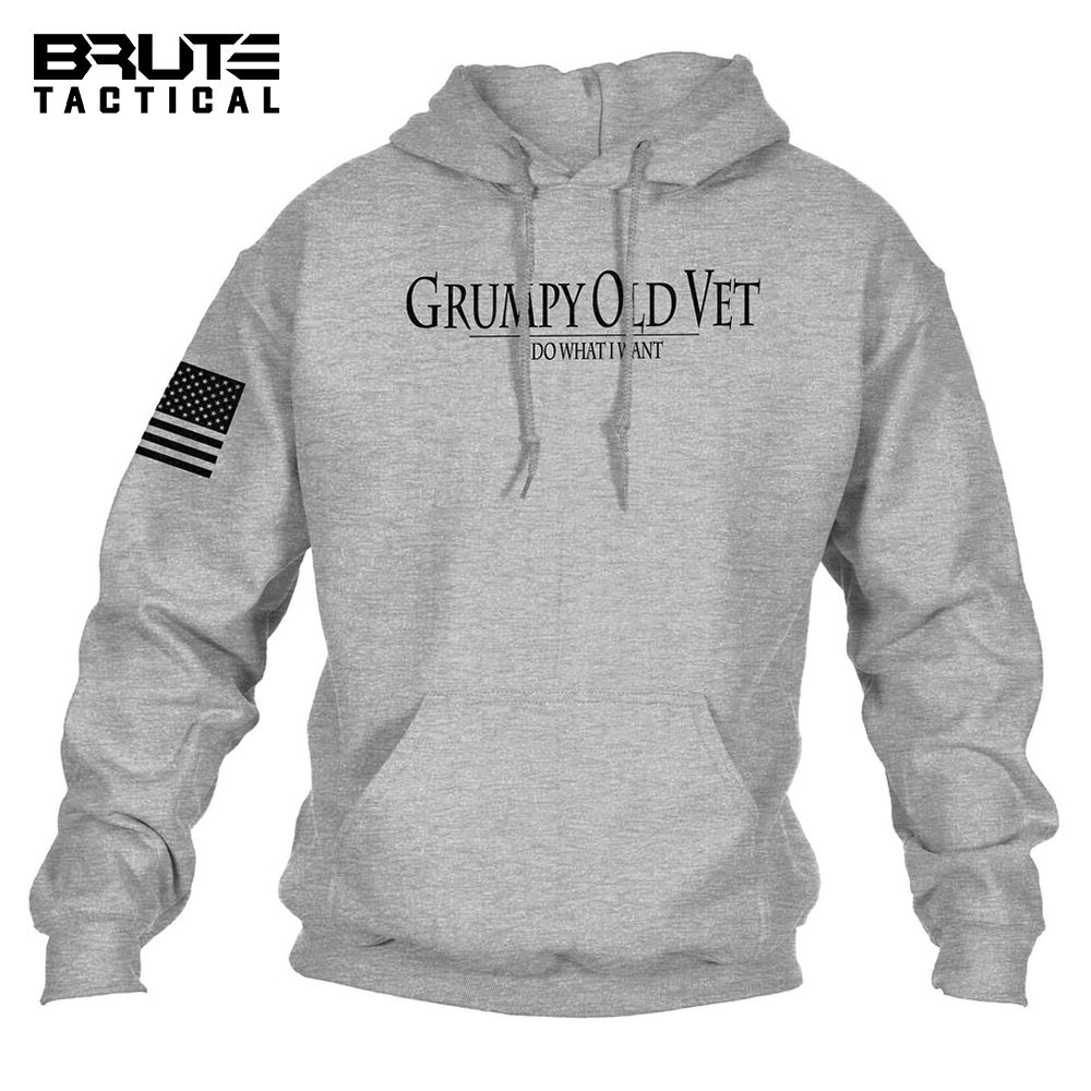 Grumpy Old Vet Hoodie Unapologetically Veteran