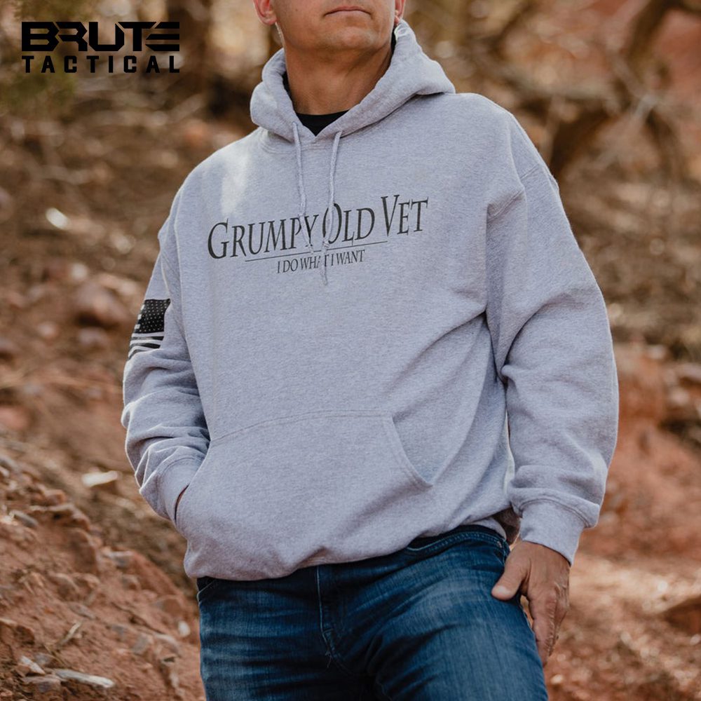 Grumpy Old Vet Hoodie Unapologetically Veteran