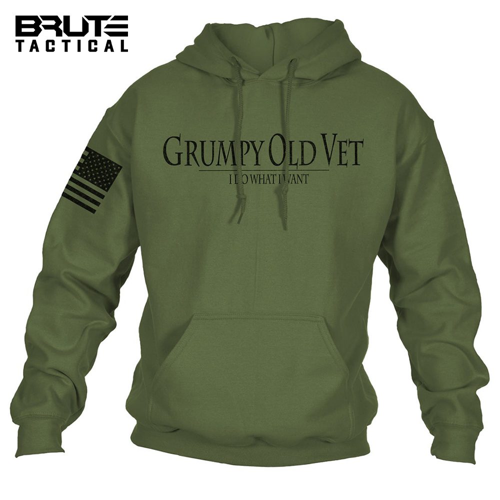 Grumpy Old Vet Hoodie Unapologetically Veteran