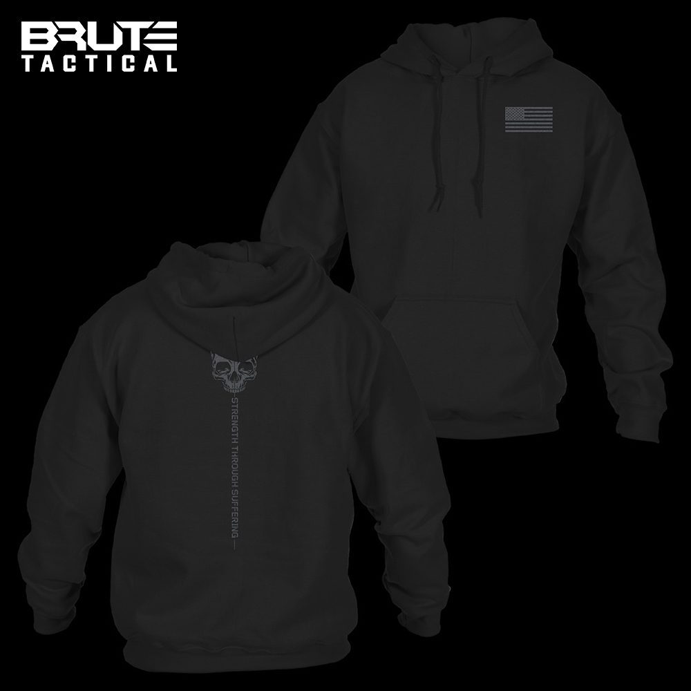 Strength Through Suffering Hoodie - Black