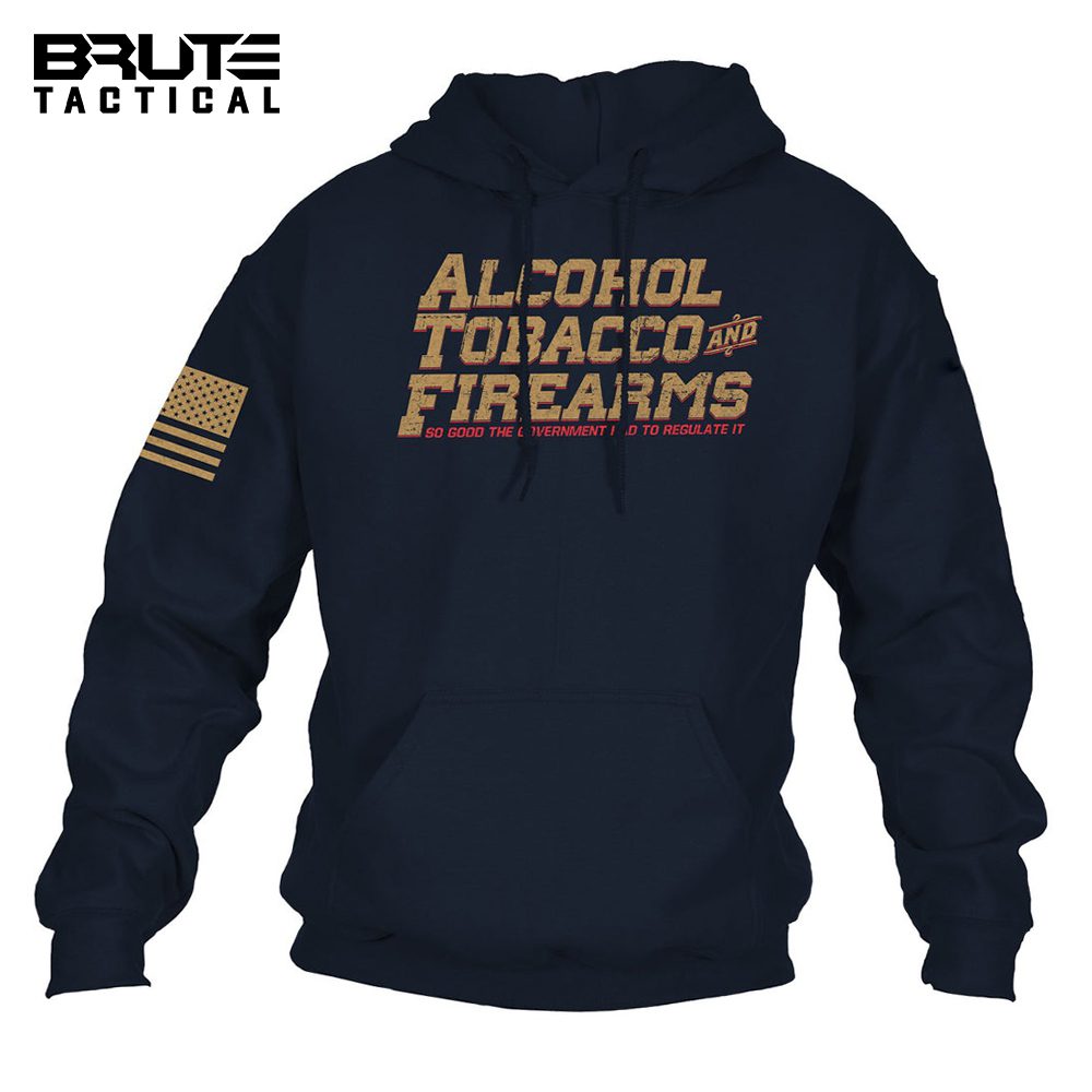 A.T.F. HOODIE - NAVY