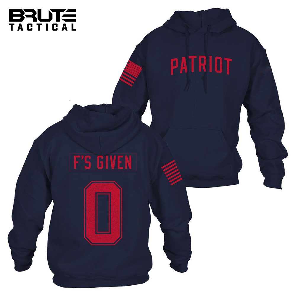 Zero F's Given Hoodie Declares Your Independence in Style!