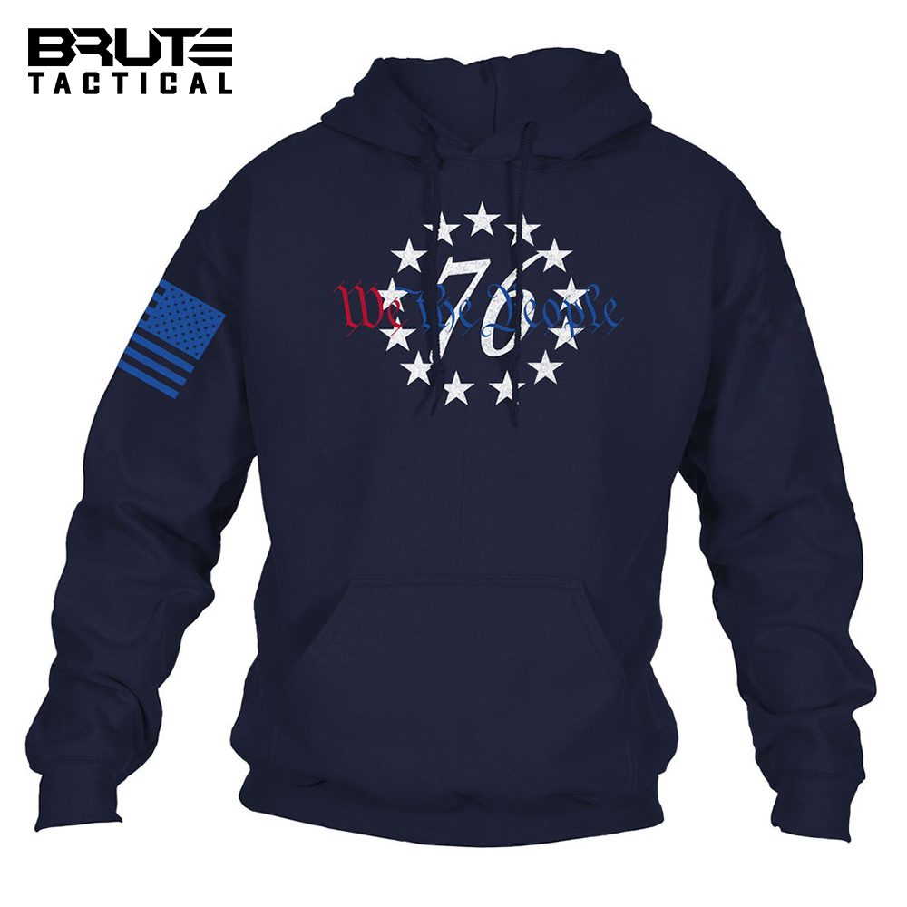 76 We The People Hoodie, navy