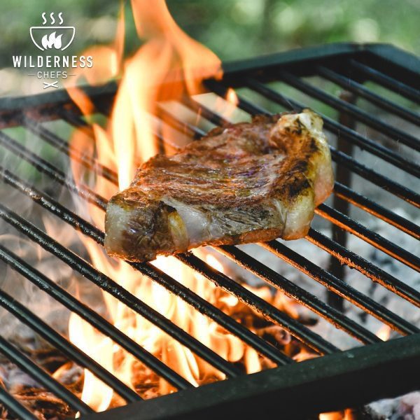 Iron grill asado parrilla argentino barbecue by Wilderness Chefs