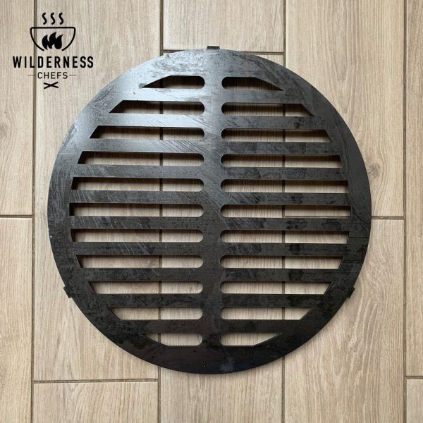 Steel Grill Grate, Round Grille Grate Campfire Outdoor Patio BBQ