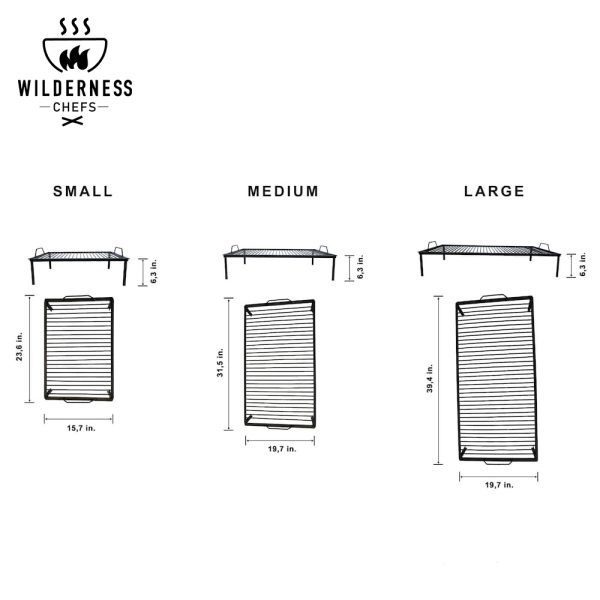 Iron grill asado parrilla argentino barbecue by Wilderness Chefs