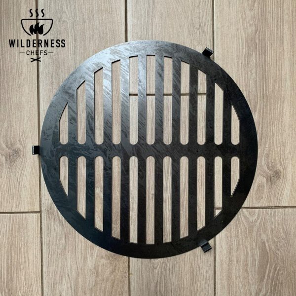 Steel Grill Grate, Round Grille Grate Campfire Outdoor Patio BBQ