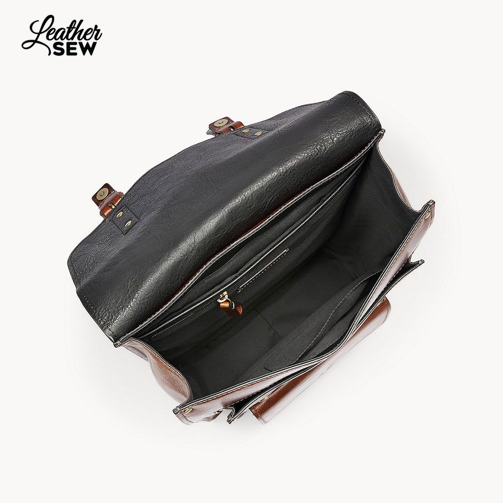 Leather Work Backpack For Men By Leather Sew