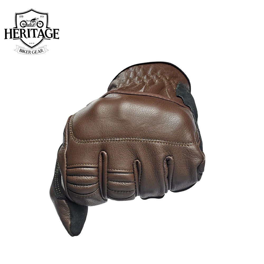 Biker Leather Glove