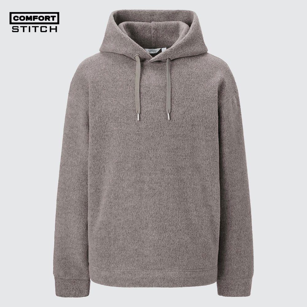 Fitted Fleece Pullover Hoodie