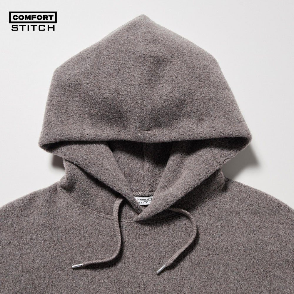 Fitted Fleece Pullover Hoodie