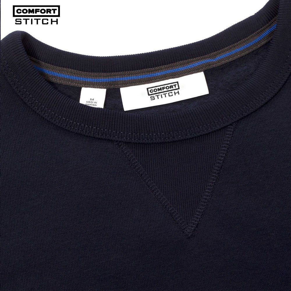 Comfort Stitch Crew Sweatshirt - Versatility in Elegant Blue