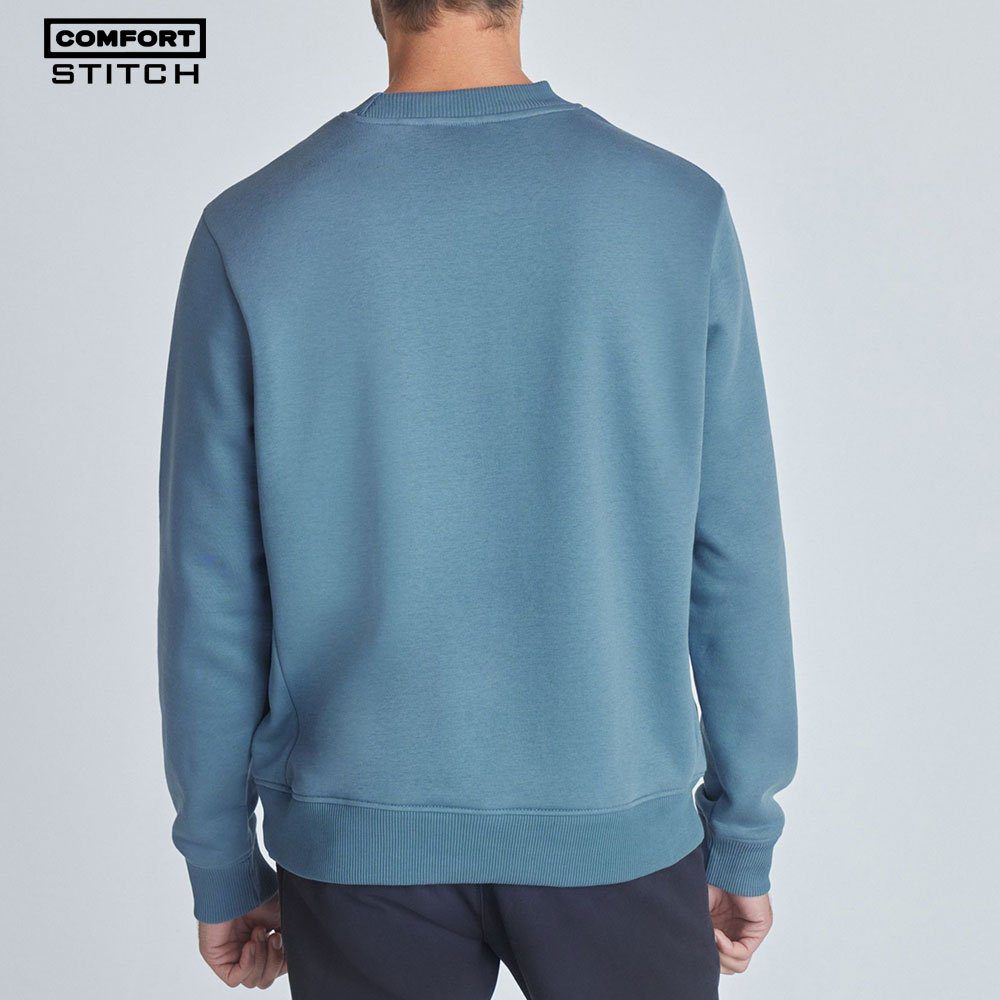 Versatile Crew-Neck Sweatshirt for Everyday Ease