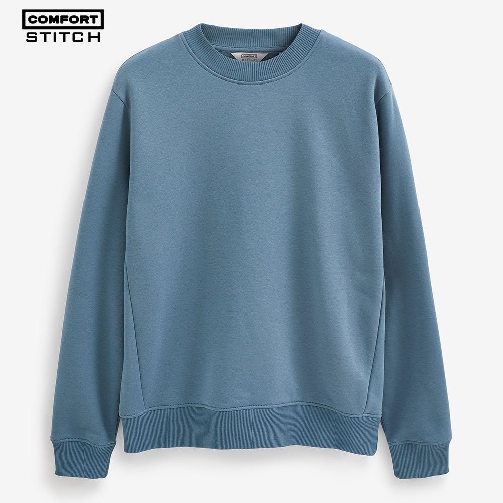 Versatile Crew-Neck Sweatshirt for Everyday Ease