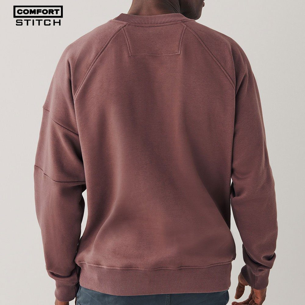 Fig Purple Cargo Utility Sweatshirt - Style Meets Functionality