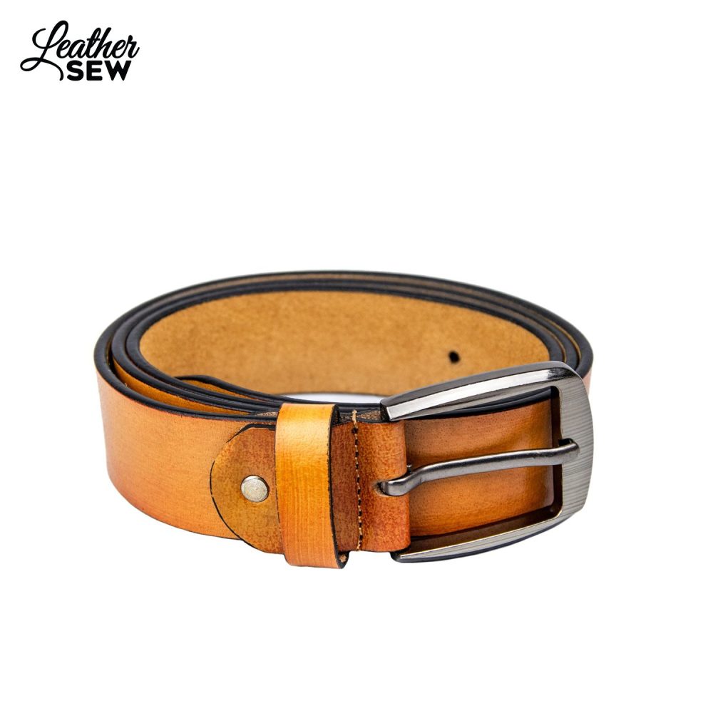 Classic Leather Belt by Leather Sew