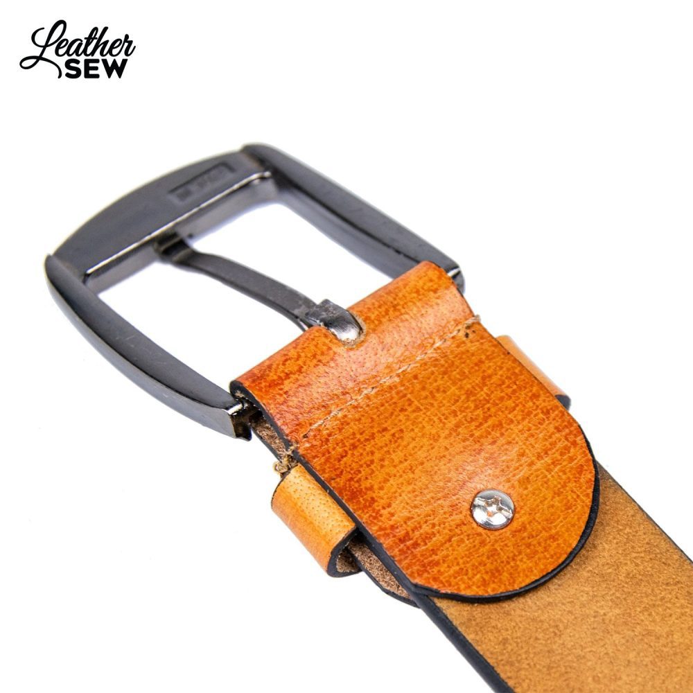 Classic Leather Belt by Leather Sew