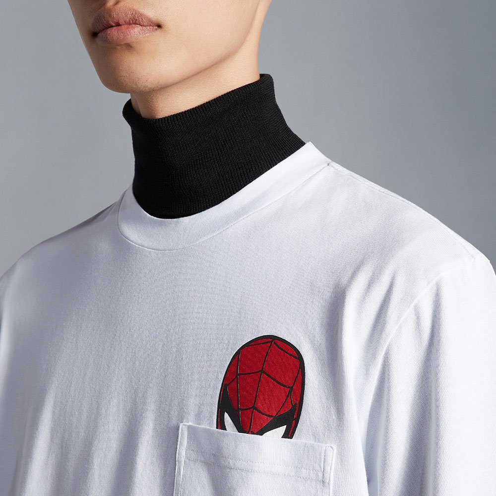 Spider-Man Motif T-Shirt