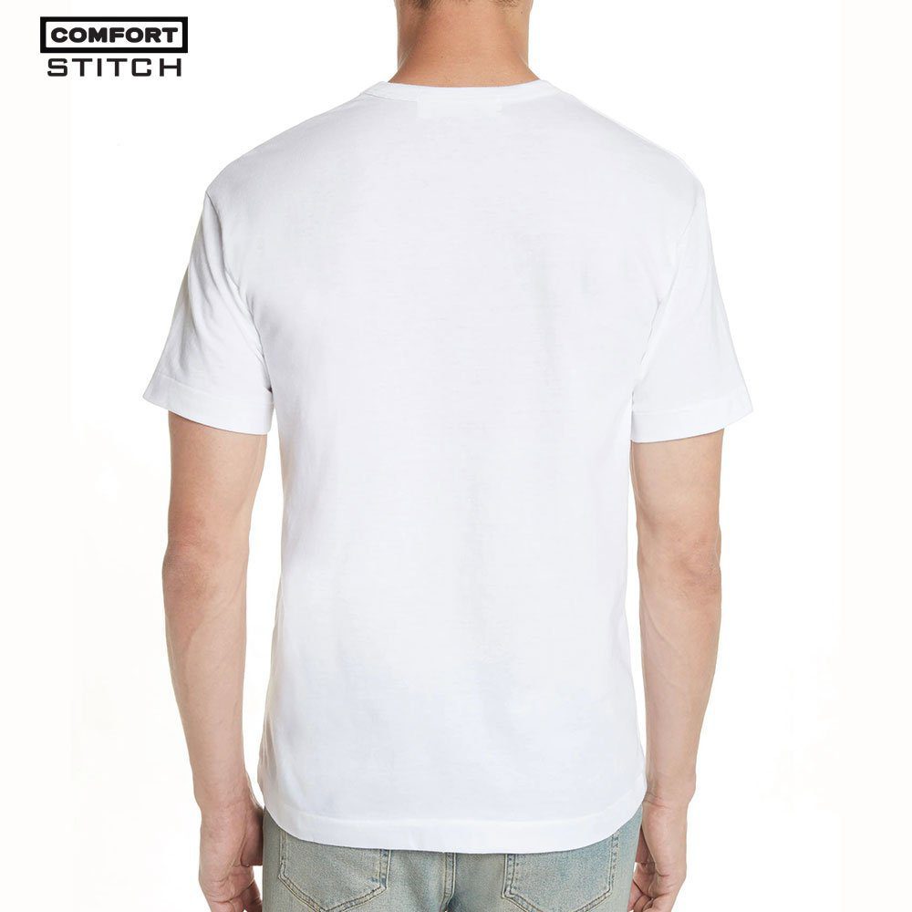 The Red Heart T-Shirt in White - A Casual Essential