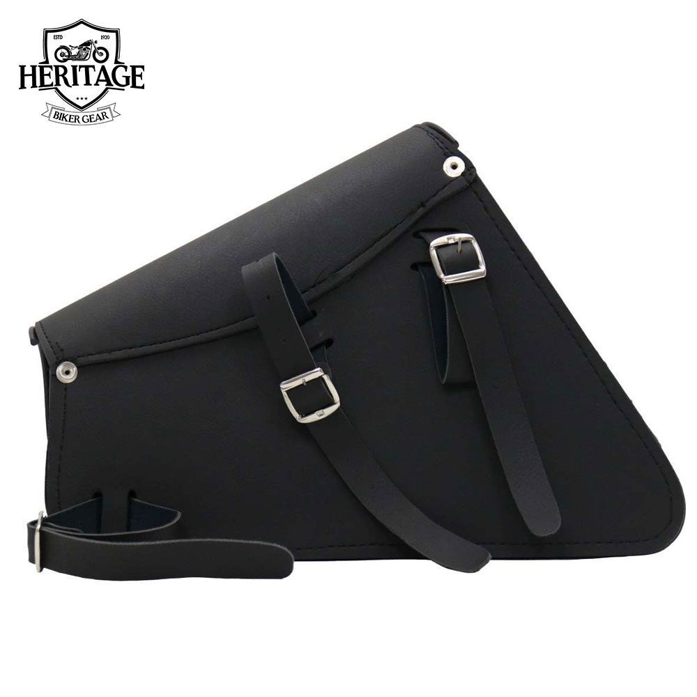 Hot Leathers Saddle Bag Swing Arm Buffalo Left