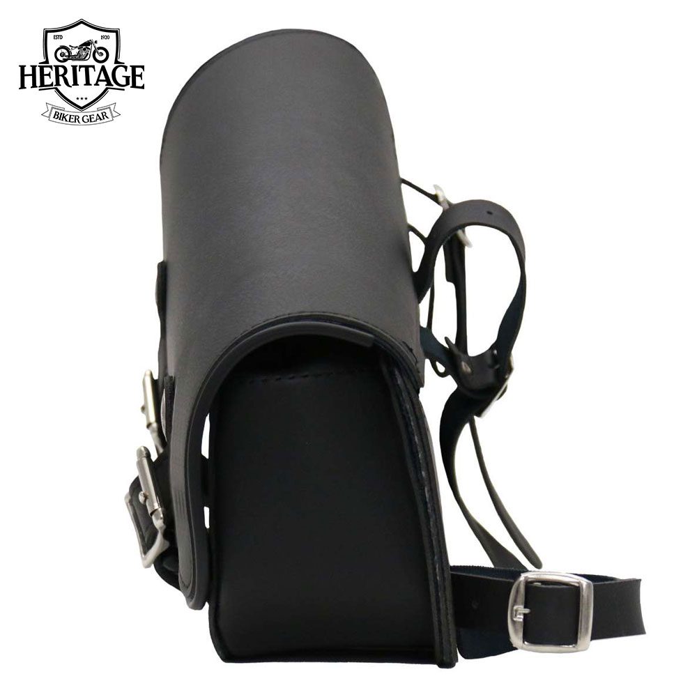 Hot Leathers Saddle Bag Swing Arm Buffalo Left