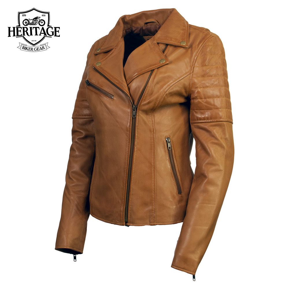 Motorcycle Style Fashion Casual Leather Jacket