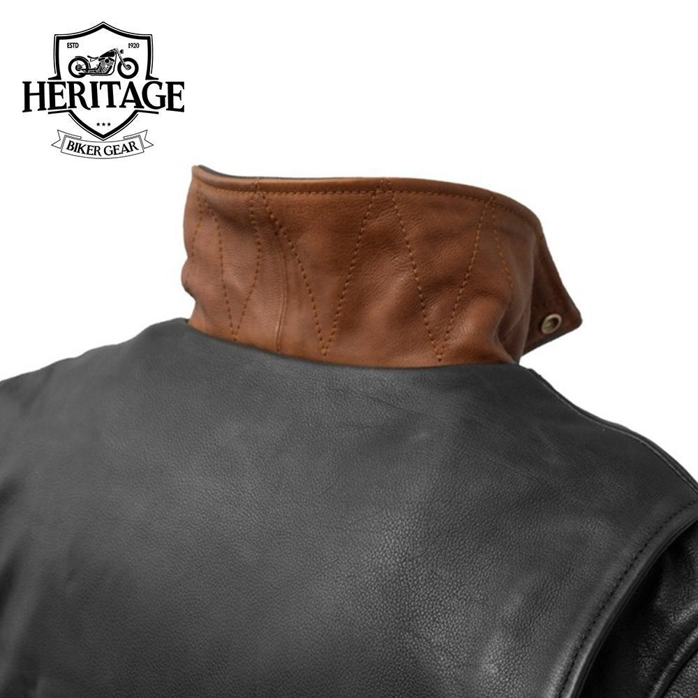 Arnold Men's Motorcycle Leather Jacket