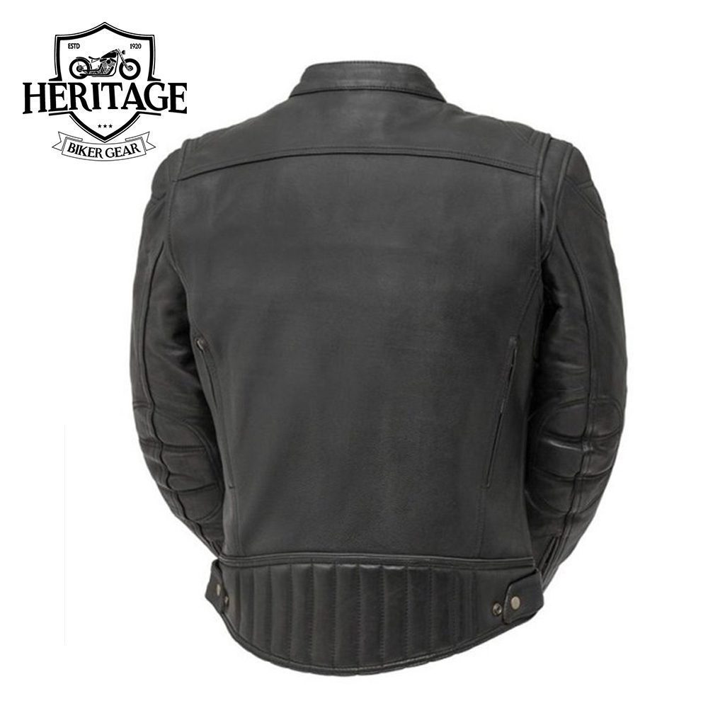 Top Performer Men's Motorcycle Leather Jacket