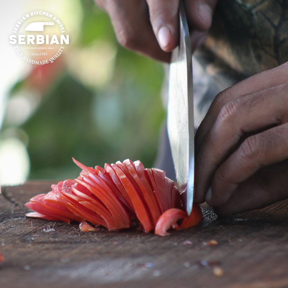 The Kitchen Chef Original - Almazan Hand Forged Serbian Chef Knife