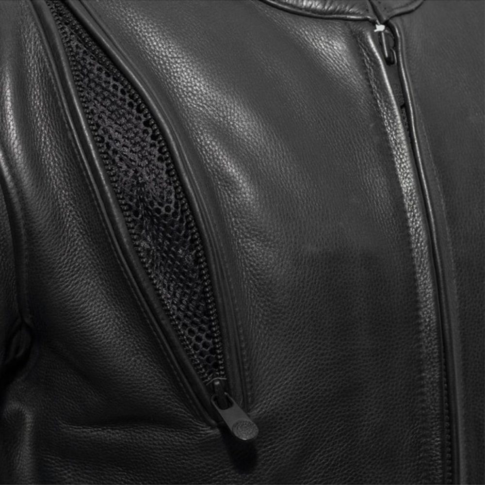 Revolt Men's Motorcycle Leather Jacket