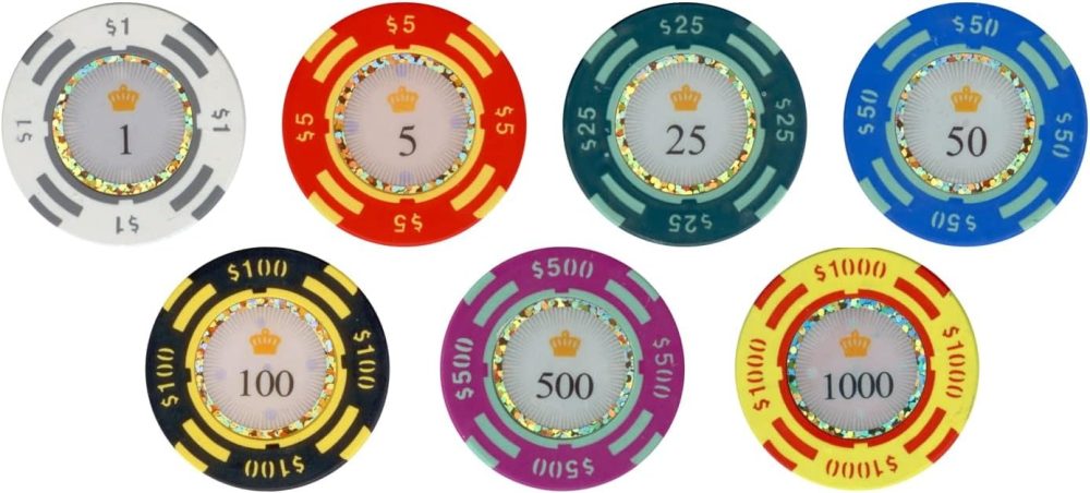 13.5 Gram Clay Poker Chips Set