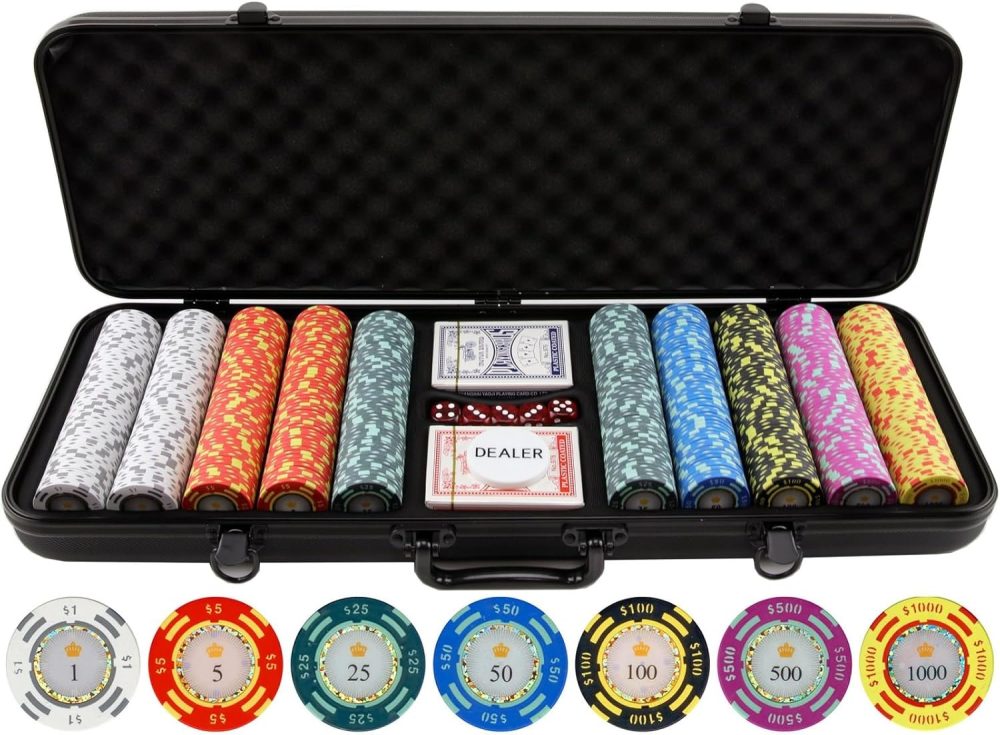 13.5 Gram Clay Poker Chips Set