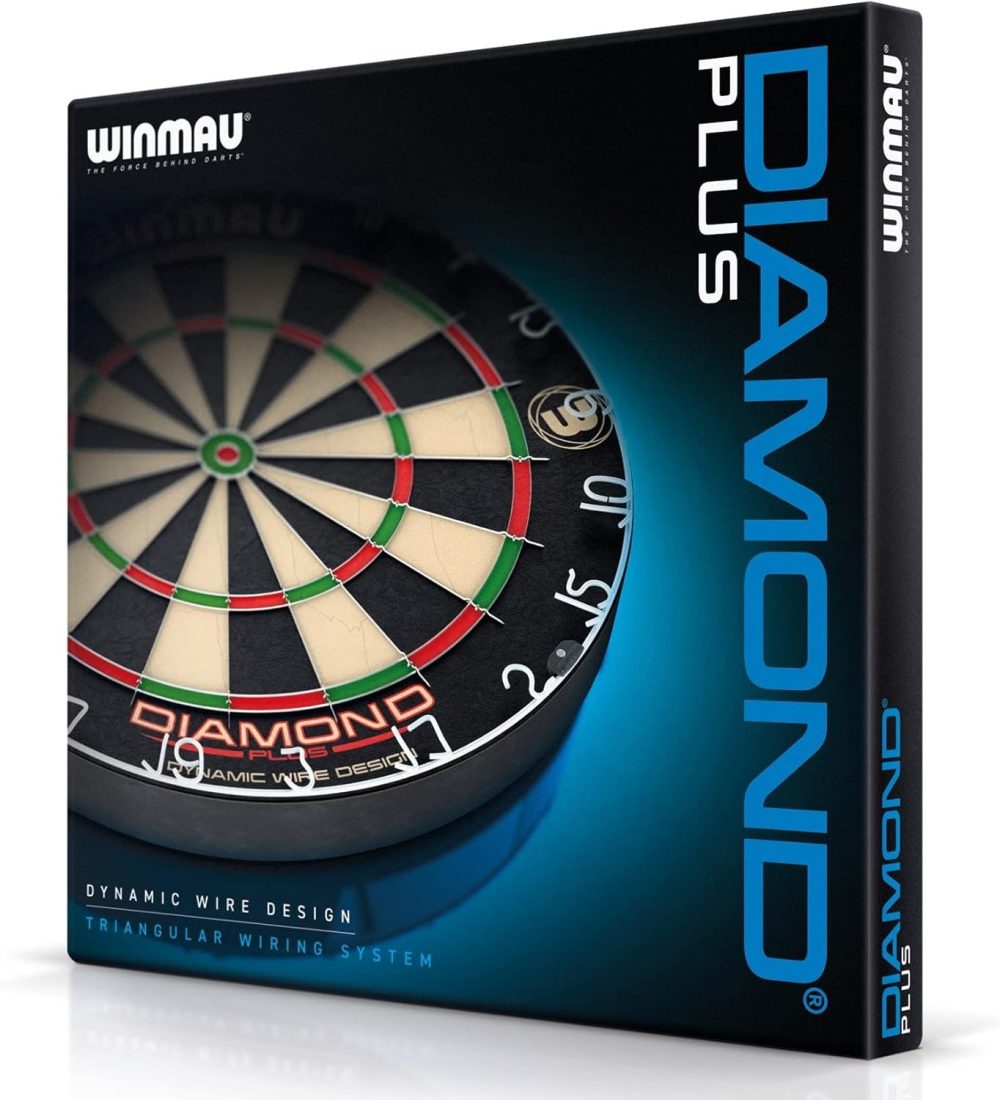 Winmau Diamond Plus Professional Bristle Dartboard