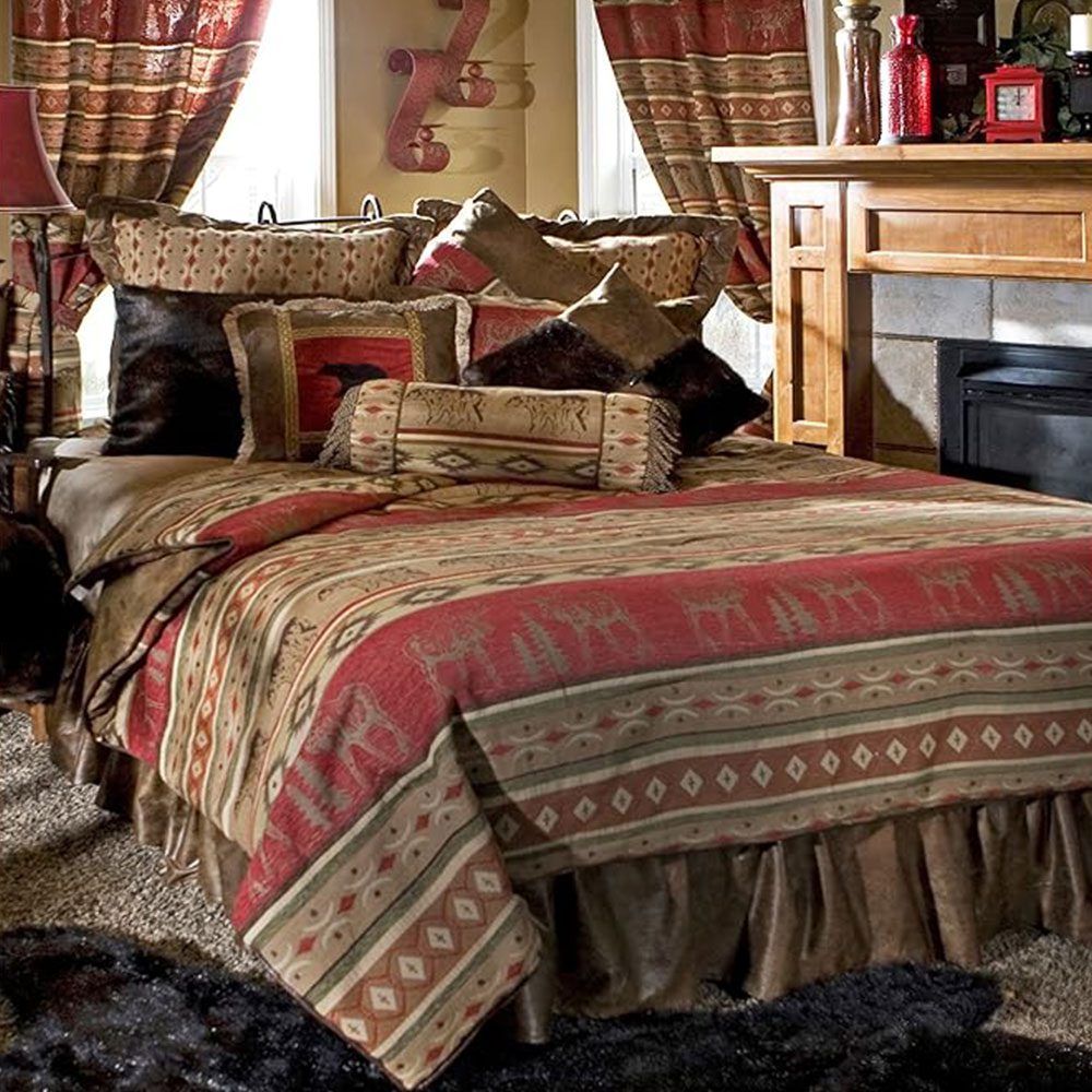 Adirondack Comforter Set - Rustic Elegance for Your Bedroom Retreat