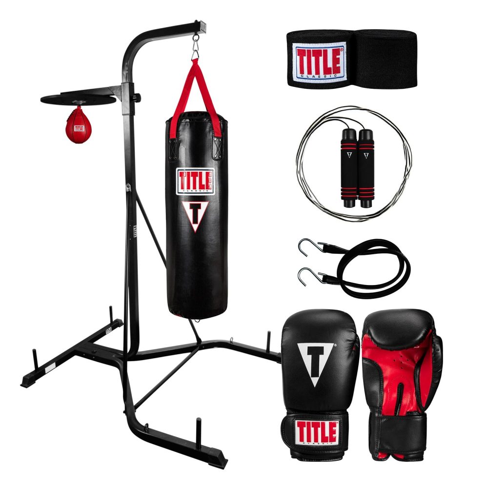 Boxing Heavy Bag and Speed Bag Training Bundle