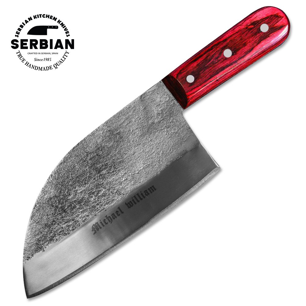 The Kitchen Chef Original - Almazan Hand Forged Serbian Chef Knife