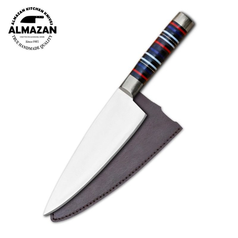 Americana Classic - Custom Handmade Stainless Steel Chef Knife by Almazan Knives®