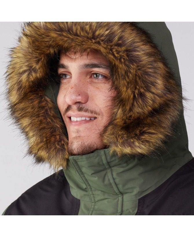 McMurdo Down Parka Men's Thyme/TNF Black Jacket